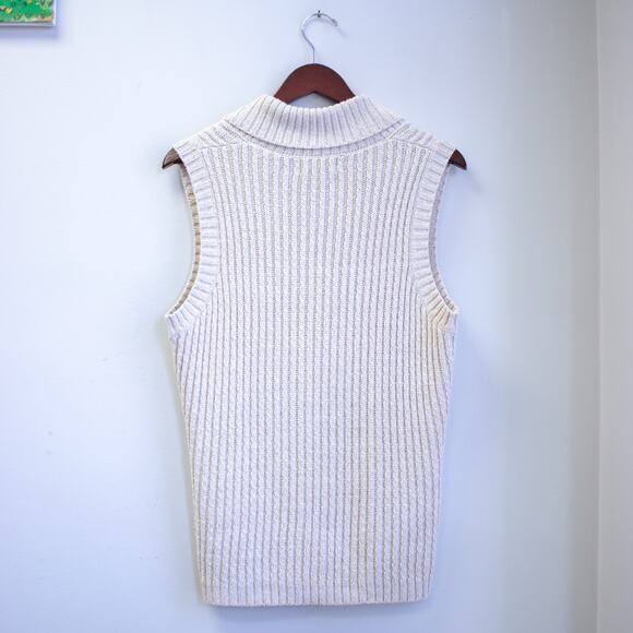 Woolrich Small Collared Sweater Vest Cardigan - Picture 2 of 8